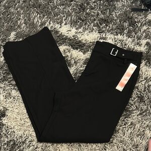 Tiger Mist Black Dress Pants Classic Style